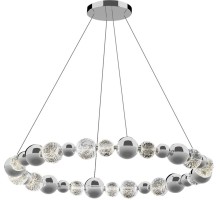 Подвесной светильник Elliot Diamante MD21001002-1F chrome DeLight Collection