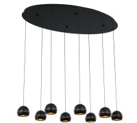 Подвесной светильник MD21001034 MD21001034-8A black/gold DeLight Collection