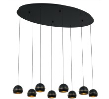 Подвесной светильник MD21001034 MD21001034-8A black/gold DeLight Collection