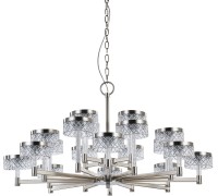 Подвесная люстра Diamond cut MD21020075-20A satin nickel DeLight Collection