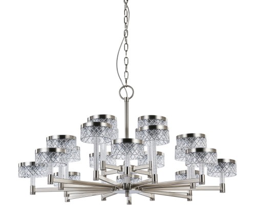 Подвесная люстра Diamond cut MD21020075-20A satin nickel DeLight Collection