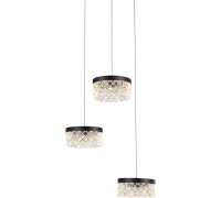 Подвесной светильник Diamond cut MD21020075-3A matt black DeLight Collection