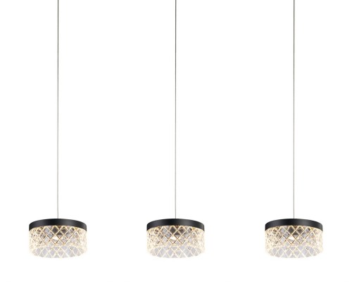 Подвесной светильник Diamond cut MD21020075-3B matt black DeLight Collection