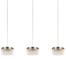 Подвесной светильник Diamond cut MD21020075-3B satin nickel DeLight Collection