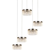 Подвесной светильник Diamond cut MD21020075-5A satin nickel DeLight Collection