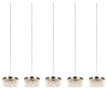 Подвесной светильник Diamond cut MD21020075-5B satin nickel DeLight Collection