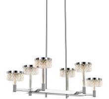 Подвесная люстра Diamond cut MD21020075-6B chrome DeLight Collection