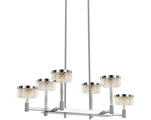 Подвесная люстра Diamond cut MD21020075-6B chrome DeLight Collection