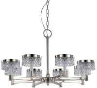 Подвесная люстра Diamond cut MD21020075-8A satin nickel DeLight Collection