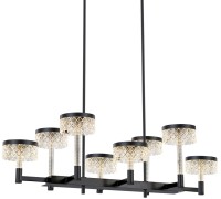 Подвесная люстра Diamond cut MD21020075-8B matt black DeLight Collection