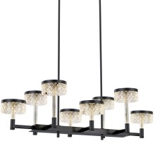 Подвесная люстра Diamond cut MD21020075-8B matt black DeLight Collection