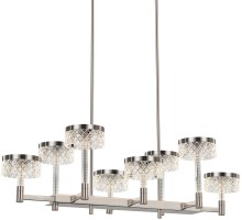 Подвесная люстра Diamond cut MD21020075-8B satin nickel DeLight Collection