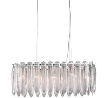 Подвесная люстра Piuma MD22027002-L82 chrome DeLight Collection