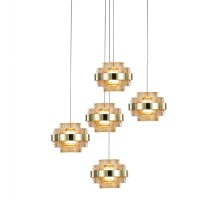 Подвесной светильник Indiana MD22030002-5A gold/champagne DeLight Collection