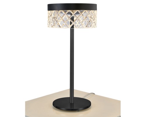 Интерьерная настольная лампа Diamond cut MT21020075-1A matt black DeLight Collection