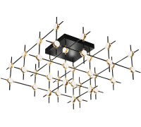 Потолочная люстра Molecular MX18001067-36A  black/gold DeLight Collection