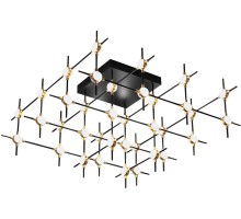 Потолочная люстра Molecular MX18001067-36A  black/gold DeLight Collection