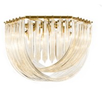 Потолочная люстра Murano Glass MX18162561-4B gold DeLight Collection