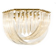 Потолочная люстра Murano Glass MX18162561-4B gold DeLight Collection