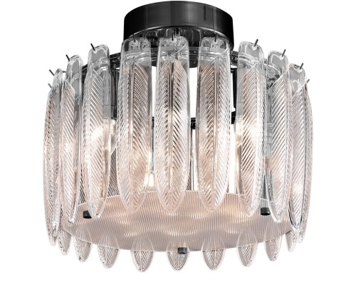 Потолочная люстра Piuma MX22027002-D45 matt black DeLight Collection