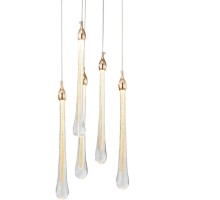 Подвесной светильник Teardrop OM801670-5-G DeLight Collection