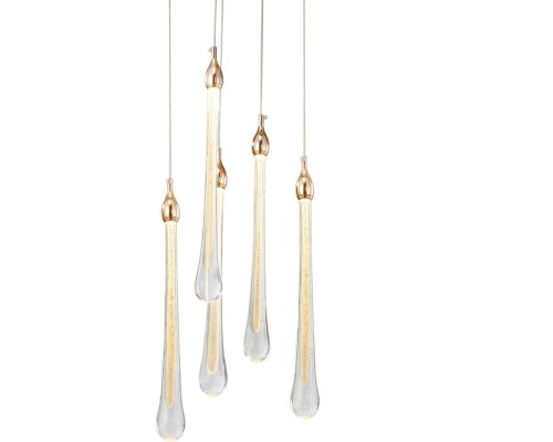 Подвесной светильник Teardrop OM801670-5-G DeLight Collection