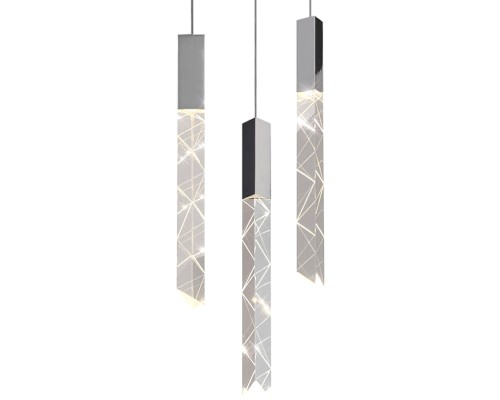 Подвесной светильник Trinity OM8201013-3 chrome DeLight Collection