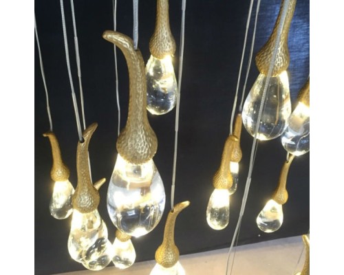 Подвесной светильник Seed OMG07287-1 C1 gold DeLight Collection