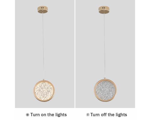 Подвесной светильник OMD821600 OMG0728S gold DeLight Collection