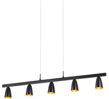 Подвесной светильник 184 P0184-5A black/gold DeLight Collection