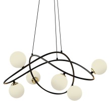 Подвесная люстра P0691 P0691-6A black DeLight Collection