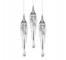 Подвесной светильник Goddess Tears P68009L-3/R chrome DeLight Collection