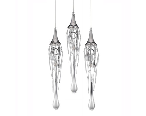 Подвесной светильник Goddess Tears P68009L-3/R chrome DeLight Collection