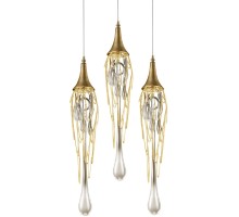 Подвесной светильник Goddess Tears P68009L-3/R gold DeLight Collection