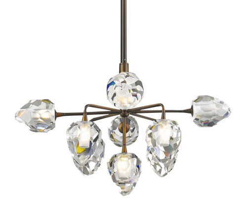 Подвесная люстра On the Rocks P68038L-9 gold DeLight Collection