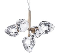 Подвесная люстра On the Rocks P68038M-5 gold DeLight Collection