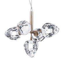 Подвесная люстра On the Rocks P68038M-5 gold DeLight Collection