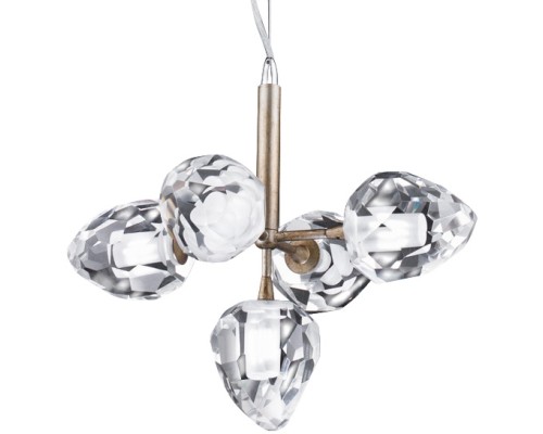 Подвесная люстра On the Rocks P68038M-5 gold DeLight Collection