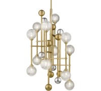 Потолочная люстра Fluxus P68084-12 gold DeLight Collection