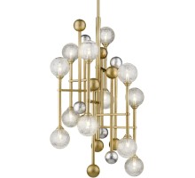 Потолочная люстра Fluxus P68084-12 gold DeLight Collection