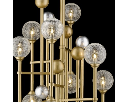 Потолочная люстра Fluxus P68084-12 gold DeLight Collection
