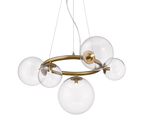 Подвесная люстра Puppet P68092-5 brass DeLight Collection