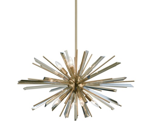 Потолочная люстра P68112 P68112-8AB antique brass DeLight Collection