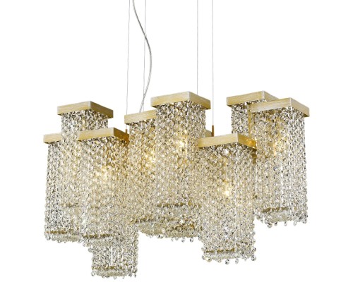 Подвесная люстра 68065 PR68065-12 gold DeLight Collection