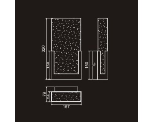 Бра 98023 W98023L dark bronze DeLight Collection