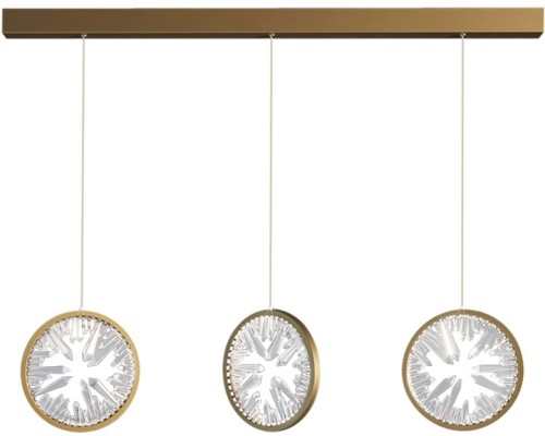 Подвесной светильник XD XD-3 gold DeLight Collection