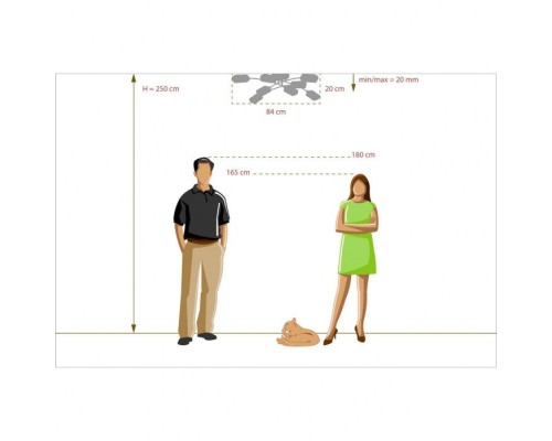 Потолочная люстра Олимпия 638011808 DeMarkt