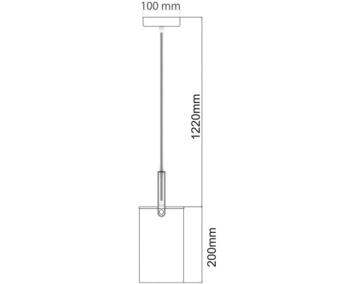Подвесной светильник Тетро 673014701 DeMarkt