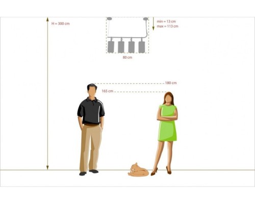 Подвесной светильник Тетро 673015604 DeMarkt