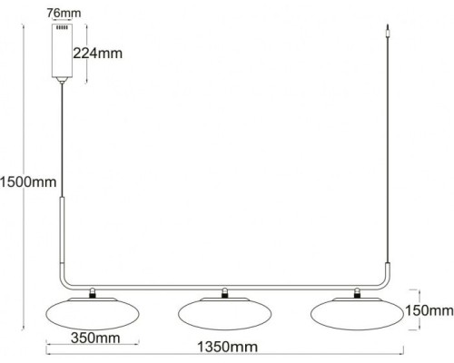 Подвесной светильник Ауксис 722010803 DeMarkt